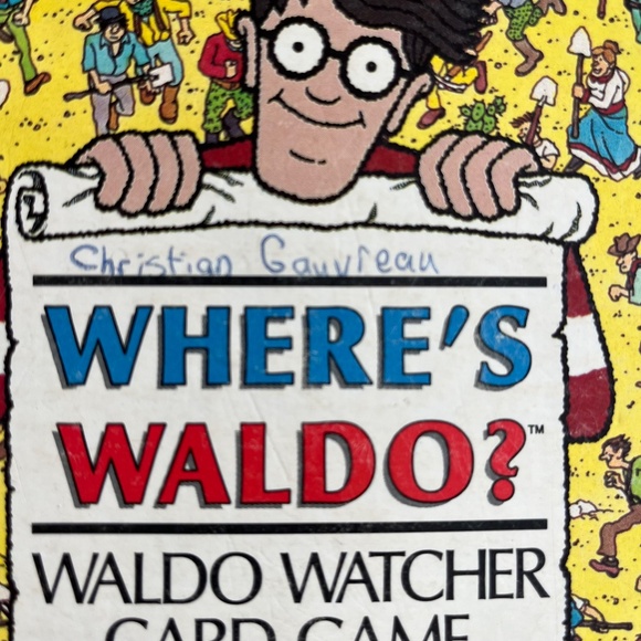 Vintage 1991 Where's Waldo Waldo Watcher Card Game - Picture 2 of 5